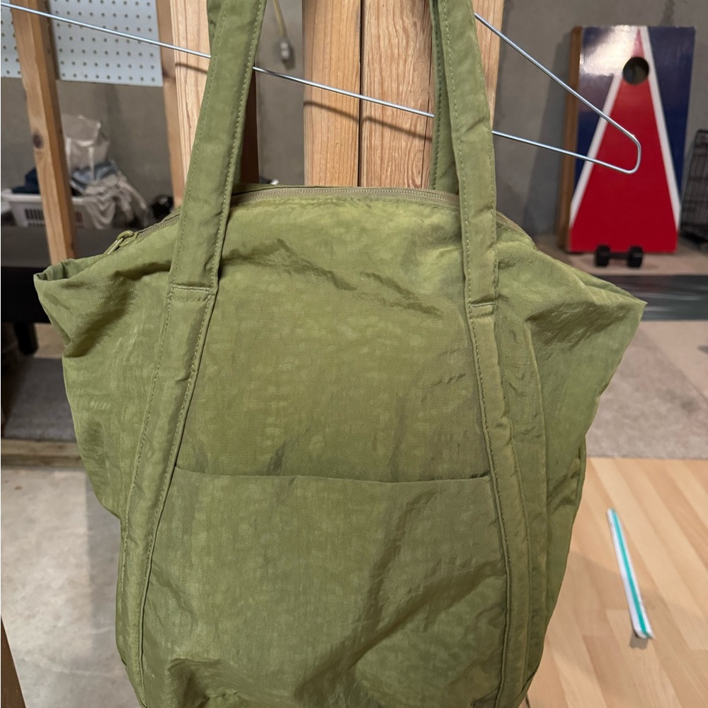 Olive Green Tote Bag